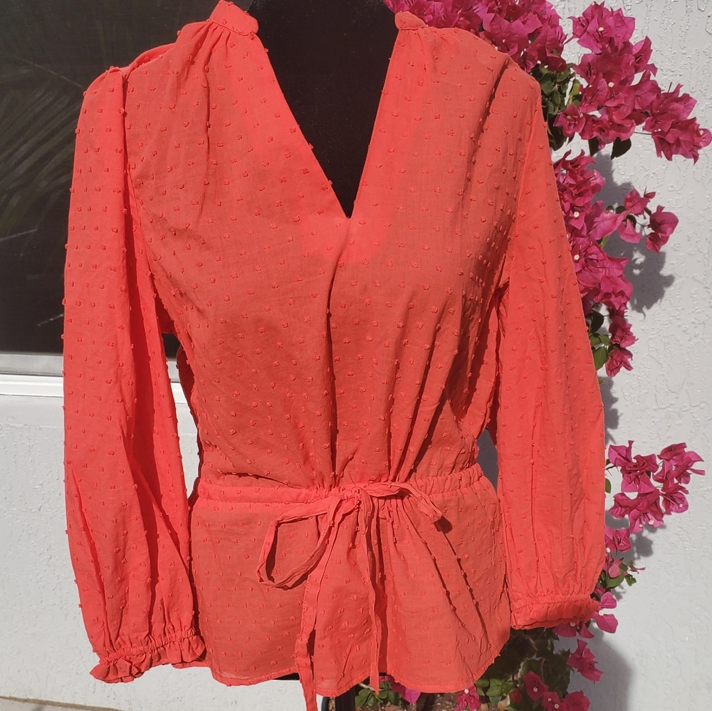 A New Day Red Blouse